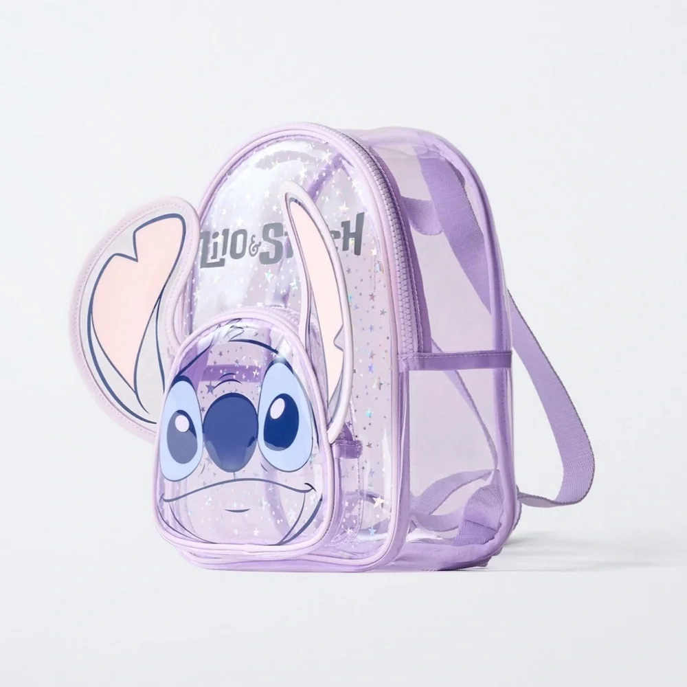 Zara Lilo&Stitch Disney Vinyl Backpack